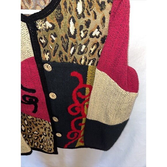 Alex Kim Artistic Shacket Women's Size Medium Multicolor Long Sleeve Button Up - Picture 7 of 12